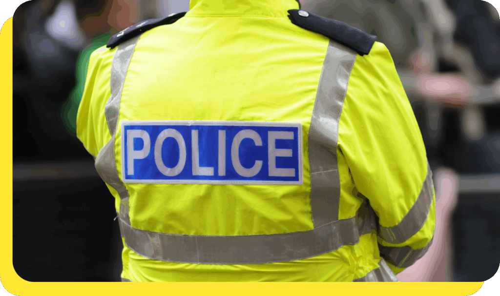 Police officer standing guard, symbolising our credit union’s decades-long commitment to serving those who protect our communities.